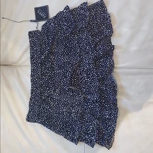 Layered Ruffles mini skirt. NEW NEVER WORN